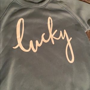 “Lucky” sweatshirt